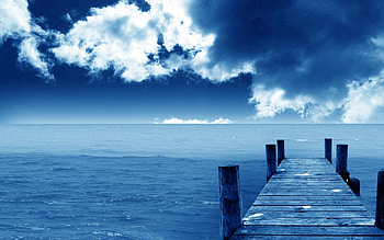 Nature, Sky, Sea, Summer, Wharf, Handsomely, It's Beautiful, Berth HD wallpaper
