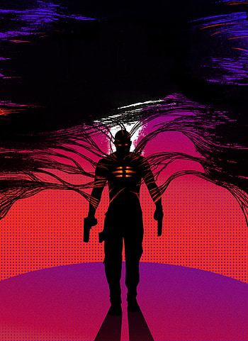 2020 movie, Bloodshot, silhouette, art HD phone wallpaper