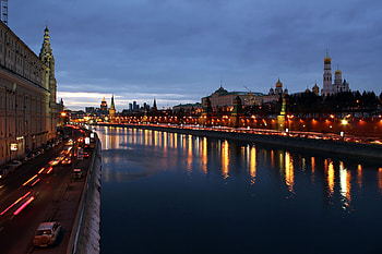 Cities, Night, Moskow, Russia, Cathedral Of The Archangel, Archangel Cathedral, Blagoveshchensky Cathedral, Epiphany Cathedral, State Kremlin Palace HD wallpaper
