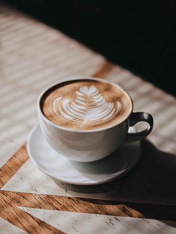 Food, Coffee, Pattern, Cup, Drink, Beverage HD phone wallpaper