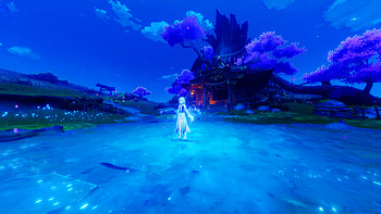 Genshin Impact Ultra — Ethereal Inazuma Night, video game, Genshin Impact HD wallpaper