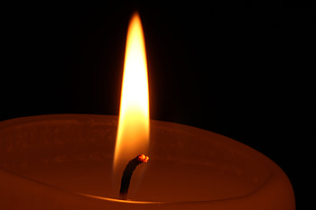 Fire, Macro, Flame, Candle, Wick HD wallpaper