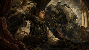 Mech Pilot, Soldier HD wallpaper
