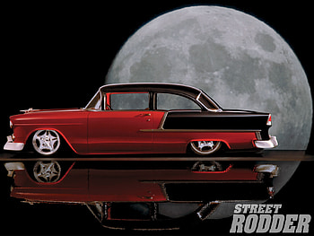Bow 55 Tie, black, chevy, gm, red HD wallpaper