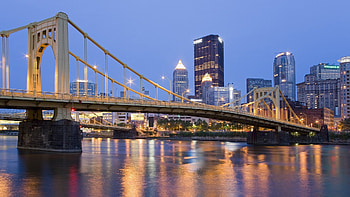 Pennsylvania travels, Bridge background HD wallpaper