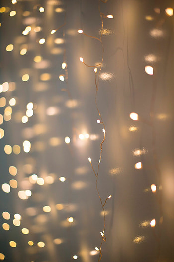 Fairy Lights, Copper curtain, Christmas lights, Mesmerizing graphy HD phone wallpaper