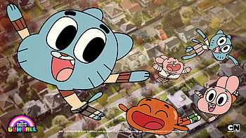 The Amazing World of Gumball Featuring Gumball and Family, TV Show, The Amazing World of Gumball, Gumball Watterson, Darwin Watterson HD wallpaper