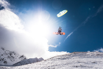 Flysurfer PEAK5 11.0 Kite Only, Kiteboarding HD wallpaper