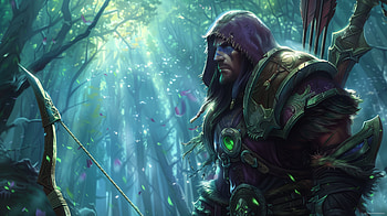 World of Warcraft Hunter, video game, World of Warcraft, hunter HD wallpaper