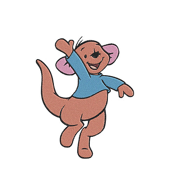 Baby Roo, Winnie-the-Pooh animation, Fill embroidery design, Winnie the Pooh drawing HD phone wallpaper