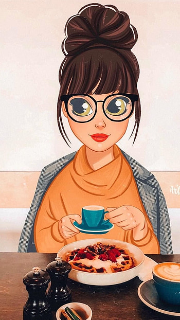 Girly M, Cartoon Aesthetic HD phone wallpaper