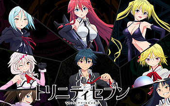 Trinity Seven Anime HD wallpaper