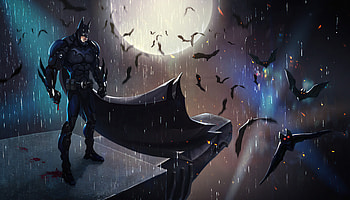 Bat Gotham , batman, gotham, superheroes, artist, artwork, digital-art HD wallpaper
