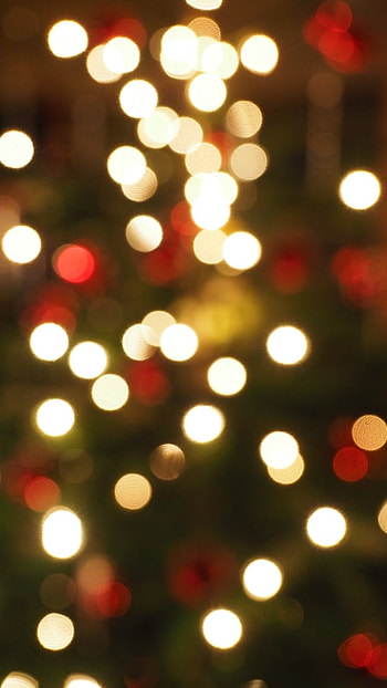 Christmas Lightings, Aesthetic HD phone wallpaper