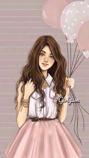 Girly M, Cartoon HD phone wallpaper