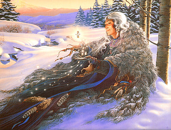 Crystalline Medicine, native american, nature, shamanism, medicine HD wallpaper
