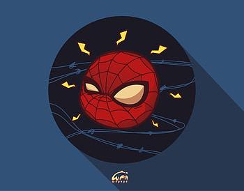 Spiderman Chibi Marvel Heroes, spiderman, marvel, artist, artwork, artstation HD wallpaper