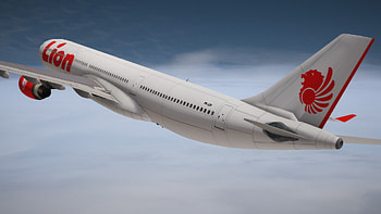 Lion Air livery, A330-300, Lion Air travels, P&W engines HD wallpaper