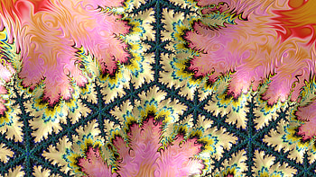 Trippy Psychedelic Fractal, colorful, colors, artistic, Abstract, fractal HD wallpaper