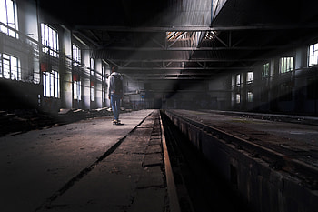 Abandoned Skater Boy, skateboard, graphy, boy, alone HD wallpaper
