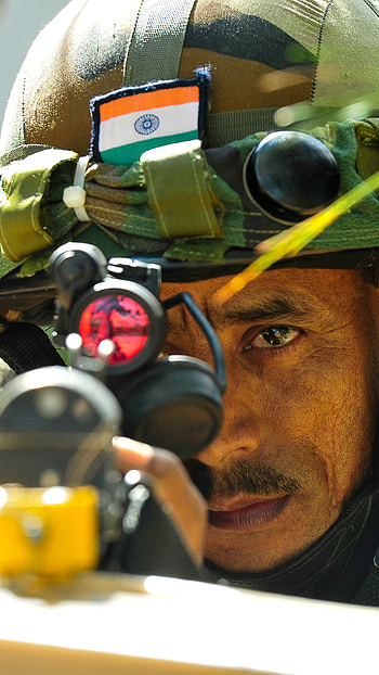 Indian Army Sniper, indian army, sniper HD phone wallpaper