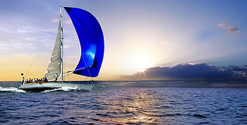 Sailing, rays, blue, boat, sunlight, peaceful, beauty, sailboats, waves, reflection, boats, ocean, sunset, sea, beautiful, sailboat, people, clouds, nature, sky, lovely HD wallpaper