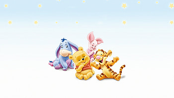 Winnie the Pooh, Tigger, Eeyore, Piglet HD wallpaper
