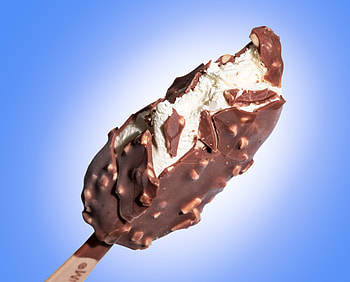 Chocolate, dessert, ice candy, close up HD wallpaper