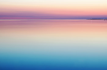 Calm Peaceful Colorful Sea Water Sunset, sea, water, sunset, colorful, nature HD wallpaper