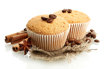 Cinnamon, Muffins HD wallpaper