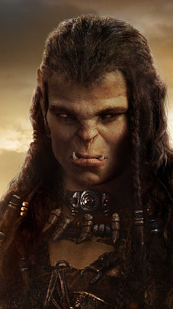 Warcraft Movie, Orc warrior, Best movies of 2016 HD phone wallpaper