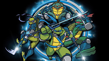 TMNT (2003) — Heroes in a Half-Shell Strike, Teenage Mutant Ninja Turtles (2003) HD wallpaper