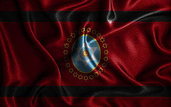 Salta flag, , silk wavy flags, Argentine provinces, Day of Salta, fabric flags, Flag of Salta, 3D art, Salta, Provinces of Argentina, Salta 3D flag, Argentina HD wallpaper