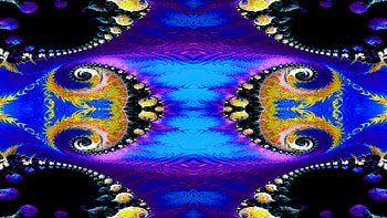 Trippy Psychedelic Fractal, trippy, psychedelic, aesthetic, Abstract, fractal HD wallpaper
