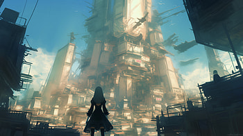 NieR: Automata - YoRHa Type A No.2, video game, NieR: Automata, YoRHa Type A No.2 HD wallpaper