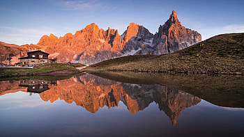 UNESCO Dolomites, Active family hotel, Castel Pietra, Nature adventure HD wallpaper