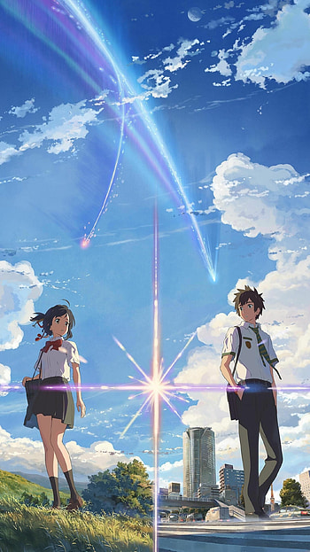 Your Name, sun, Serene atmosphere, Beautiful HD phone wallpaper