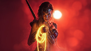 Wonder Woman Defender Of Peace And Glory, wonder-woman, superheroes, artwork, art, digital-art, ai HD wallpaper