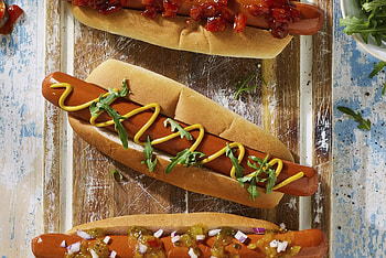 Moving Mountains, Hotdog perfection, Gourmet taste, Plant-based HD wallpaper