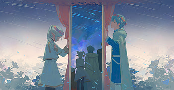 Frieren & Himmel, Anime, Frieren: Beyond Journey's End, Frieren (Frieren: Beyond Journey's End), Himmel (Frieren: Beyond Journey's End) HD wallpaper