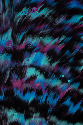 Abstract, Bubbles, Macro, Divorces, Paint, Liquid HD phone wallpaper