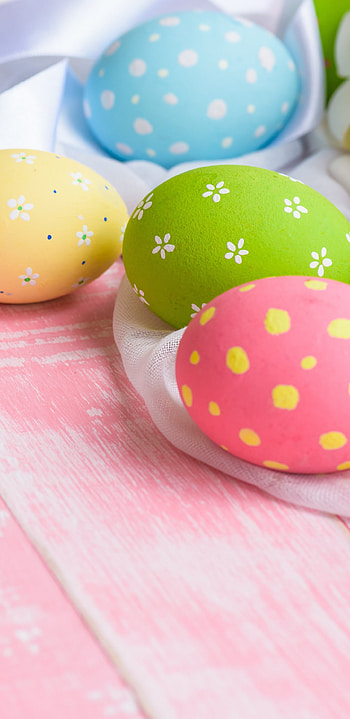 Colorful Easter eggs, Festive design, Samsung Galaxy S8 , Joyful season HD phone wallpaper