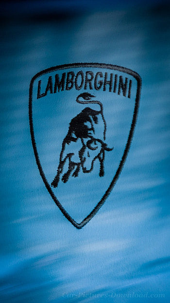 Embroidery, Lamborghini Logo HD phone wallpaper