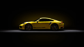 Yellow Porsche 911, porsche-911, porsche, cars, 2023-cars HD wallpaper