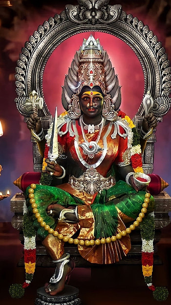 Amma, goddess, akilandeshwari HD phone wallpaper