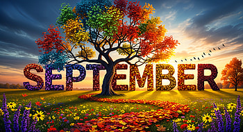 September — Autumn Kaleidoscope, September, tree, Autumn HD wallpaper