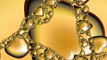 Trippy Psychedelic Fractal, trippy, psychedelic, aesthetic, Abstract, fractal HD wallpaper
