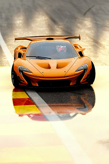 Sports, Races, Mclaren, Cars, Front View, Sports Car, Mclaren P1, Mclaren P1 Gtr HD phone wallpaper