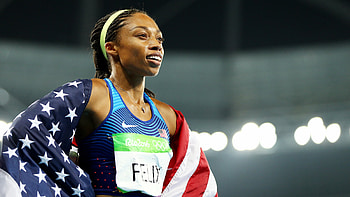 Olympics Games 2016, Allyson Felix HD wallpaper