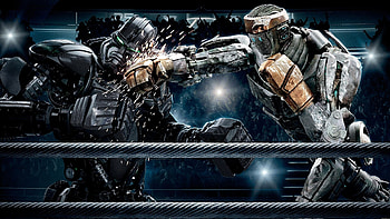 Real Steel film, Sci-fi sports, Futuristic robot boxing, High-quality backgrounds HD wallpaper